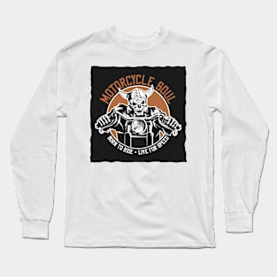 Motorcycle Soul Tee Long Sleeve T-Shirt